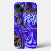 紫虹彩花 Case-Mate iPhoneケース (裏面)