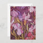 紫虹彩 シーズンポストカード (正面/裏面)