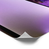 紫虹彩 ポスター (角)