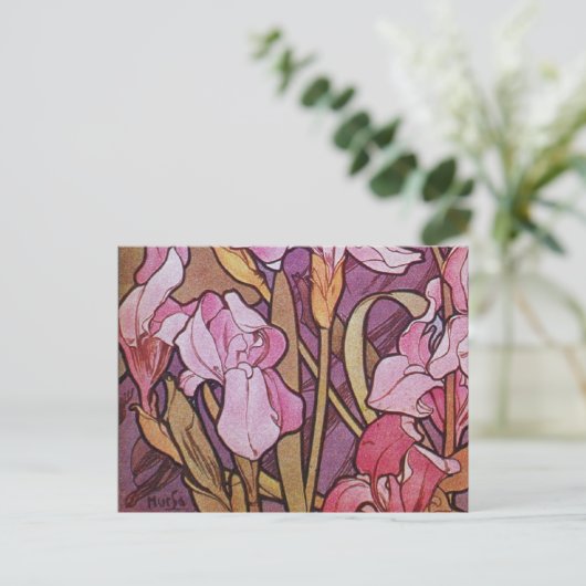 紫虹彩 ポストカード (スタンド正面)