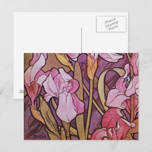 紫虹彩 ポストカード (正面/裏面)