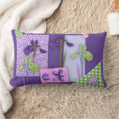 紫虹彩 ランバークッション (ブランケット)