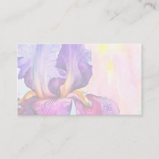 紫虹彩 名刺 (正面)