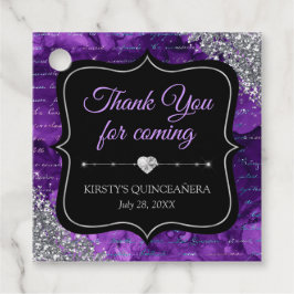 紫虹色の人魚の手紙キンセアニェラ フェイバータグ