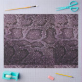 紫蛇鱗紋 薄葉紙 (クラフト)