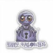 紫蜘蛛の墓石 シール (正面)