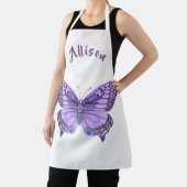 紫蝶の白人女性の名前 エプロン (インサイチュ)
