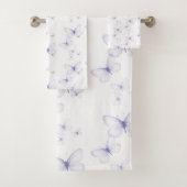 紫蝶の装飾品 バスタオルセット (インサイチュ)