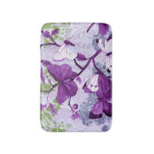 紫蝶オンザブランチ バスマット (正面縦)