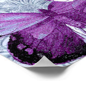 紫蝶オンザブランチ ポスター (角)