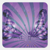 紫蝶シール スクエアシール (正面)