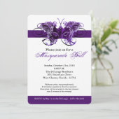 紫蝶仮面ハロウィーン 招待状 (スタンド正面)