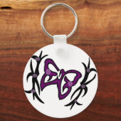 紫蝶 キーホルダー (正面)