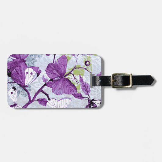 紫蝶 ラゲッジタグ (正面横)