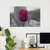 紫衣 ポスター (ホームオフィス)