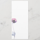 紫赤面ポピー結婚ズ メニュー (裏面)