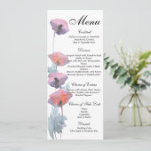 紫赤面ポピー結婚ズ メニュー (スタンド正面)