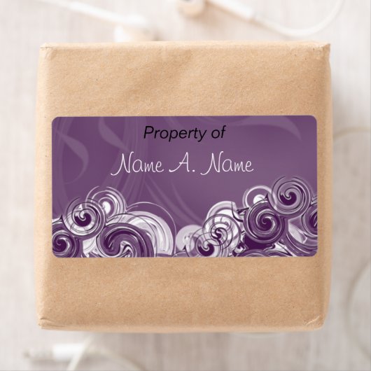 紫転が色 ラベル (インサイチュ)