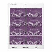 紫転が色 ラベル (フルシート)