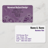 紫転が色 名刺 (正面/裏面)