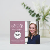 紫連絡情報実在財団 ポストカード (スタンド正面)