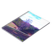 紫遠くにの野の遠馬 ノートブック (左側)