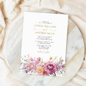 紫野結婚花 招待状