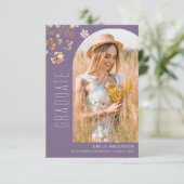 紫野花卒業写真発表会 案内状 (スタンド正面)