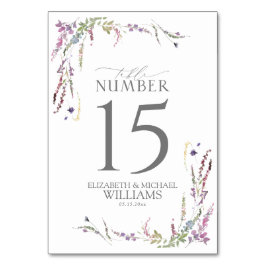 紫野花書結婚の テーブルナンバー