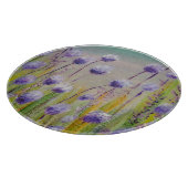 紫野花 カッティングボード (角)