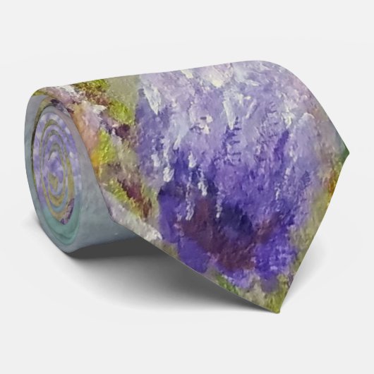 紫野花 ネクタイ (ロール)