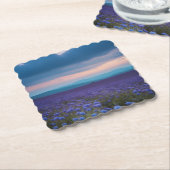 紫野花 ペーパーコースター (アングル)