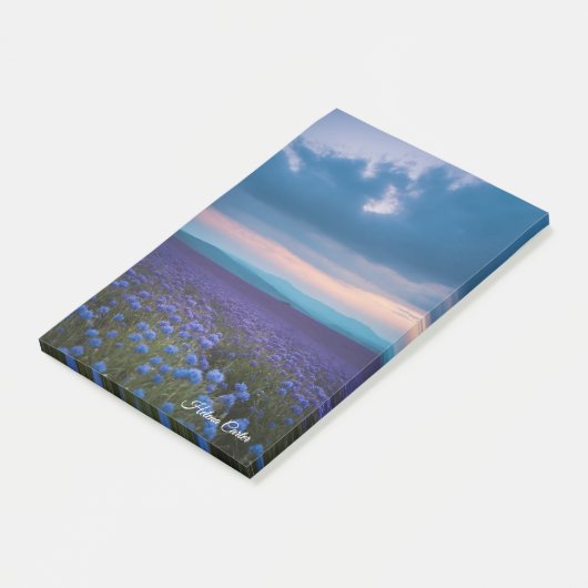 紫野花 ポストイット (アングル)