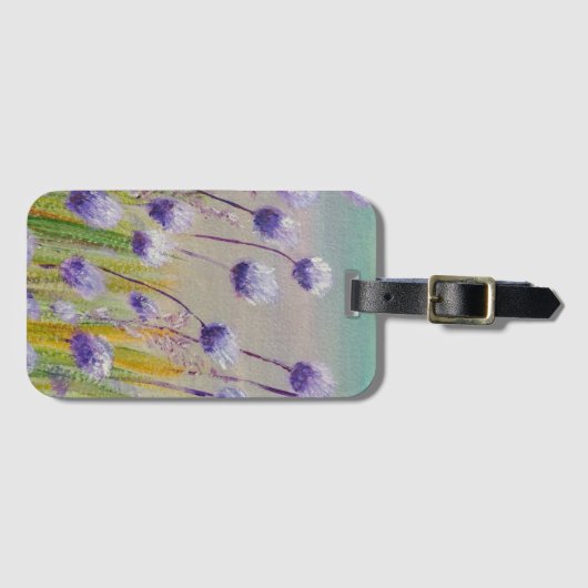 紫野花 ラゲッジタグ (正面横)
