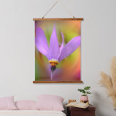 紫野花 吊り下げ型タペストリー (寝室)