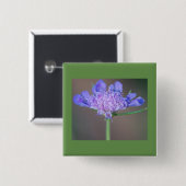 紫野花 缶バッジ (正面&裏面)