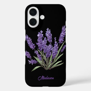 紫野花 iPhone 16ケース