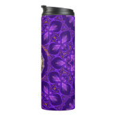 紫金ゴールドピンクエナジーヒーリングマンダラ タンブラー (回転右)
