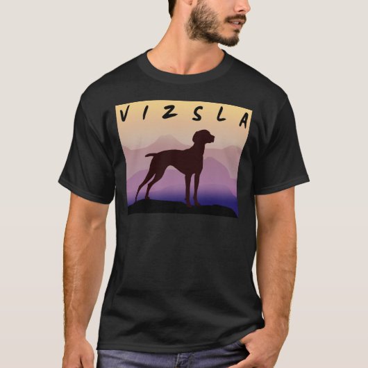 紫金山Vizsla Tシャツ (正面)