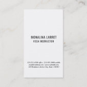 紫銀河系金フェイク箔曼荼羅図   名刺 (裏面)