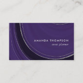 紫銀瑪瑙 名刺 (正面)