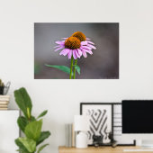 紫錐花双生児ポスター ポスター (ホームオフィス)