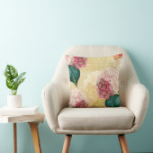 紫陽花かわいらしフローラ クッション (椅子)