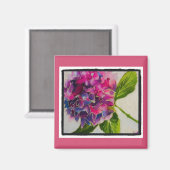 紫陽花かわいらし磁石 マグネット (正面/裏面)