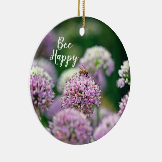 紫陽花とハッピーアニバーサリー セラミックオーナメント (右)