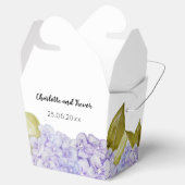 紫陽花の色合いバイオレットブルー フェイバーボックス (オープン)