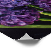 紫陽花アートプリントポスター ポスター (角)