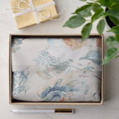 紫陽花エレガントフローラ水彩 薄葉紙 (ギフト)