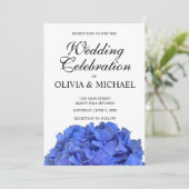 紫陽花エレガントフローラ結婚病 招待状 (スタンド正面)