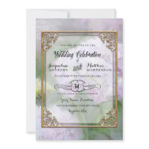 紫陽花エレガントラベンダーパープル金ゴールド